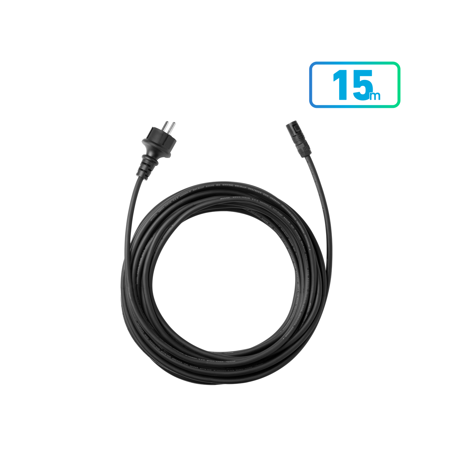 Câble de connexion MI vers Schuko (15 m)
