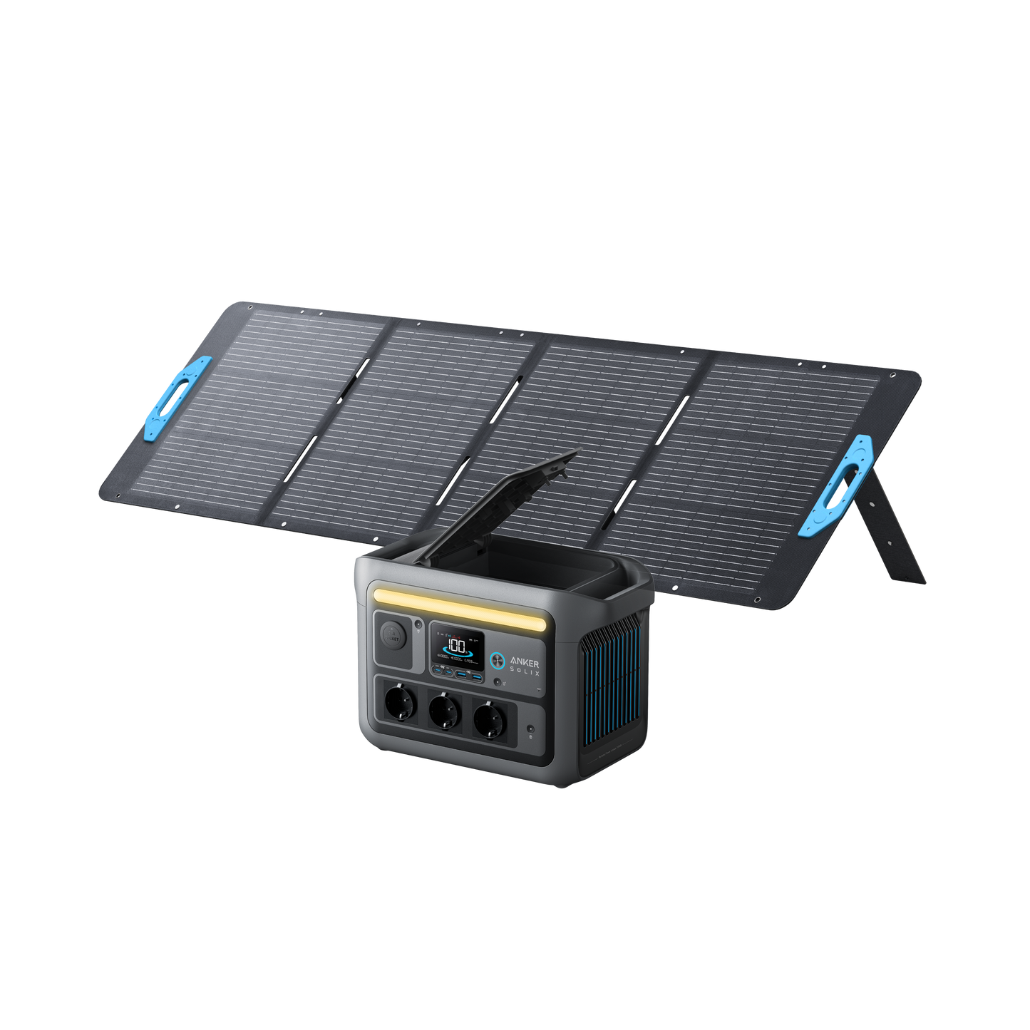 Anker SOLIX C800 générateur solaire + panneau solaire 200 W