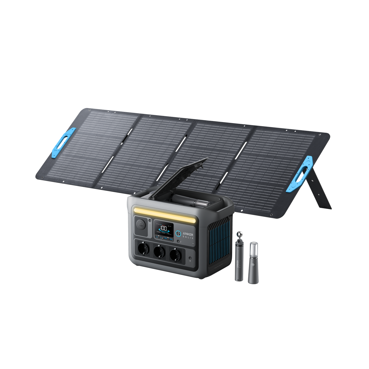 Anker SOLIX C800 Plus générateur solaire + panneau solaire 200 W