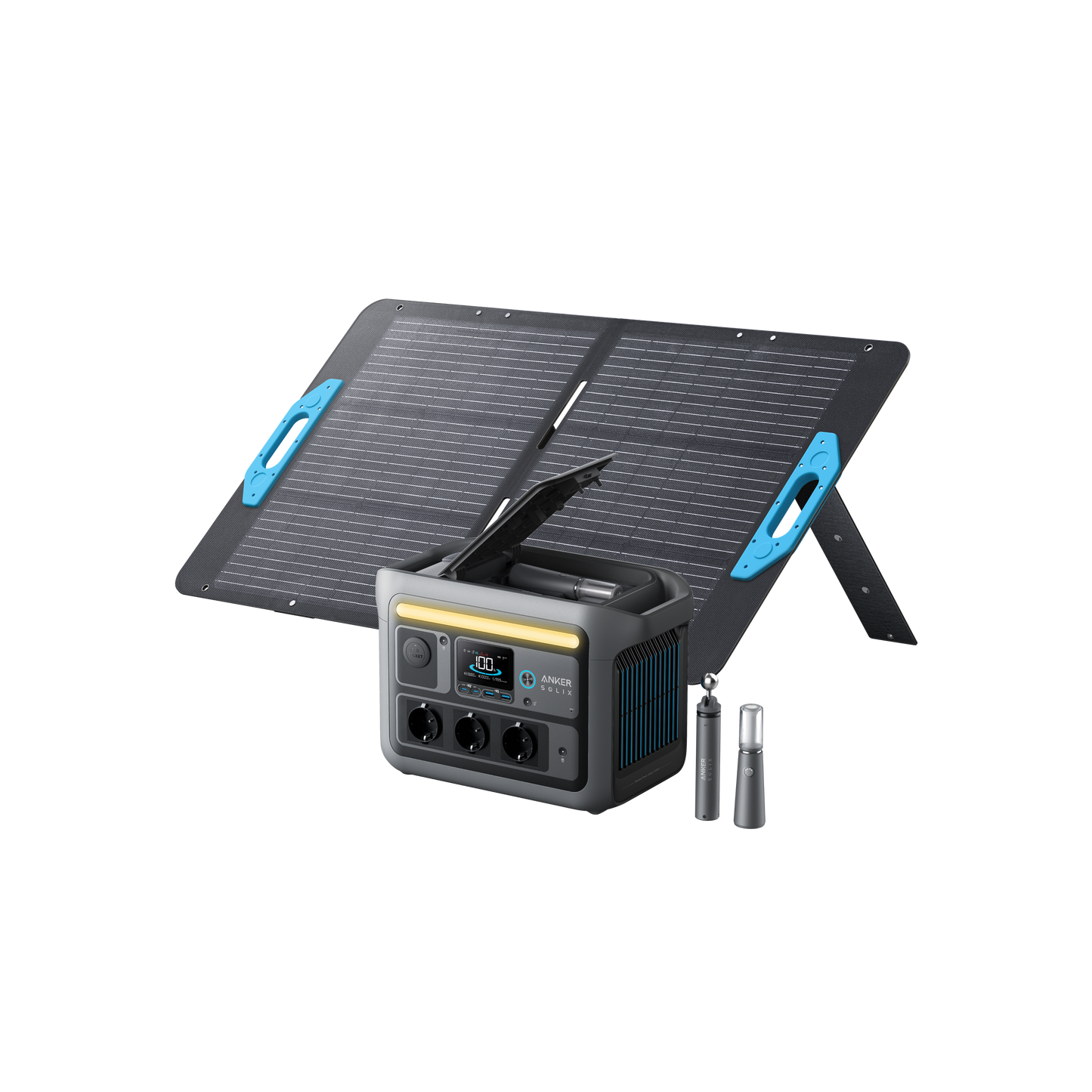 Anker SOLIX C800 Plus générateur solaire + panneau solaire 100 W