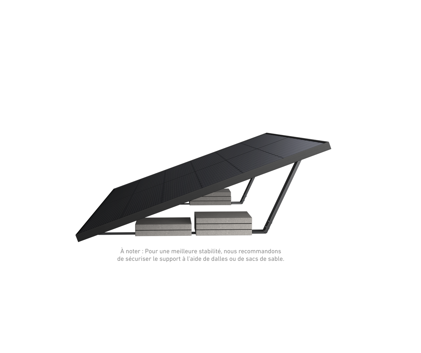 Support pour toit plat et jardin