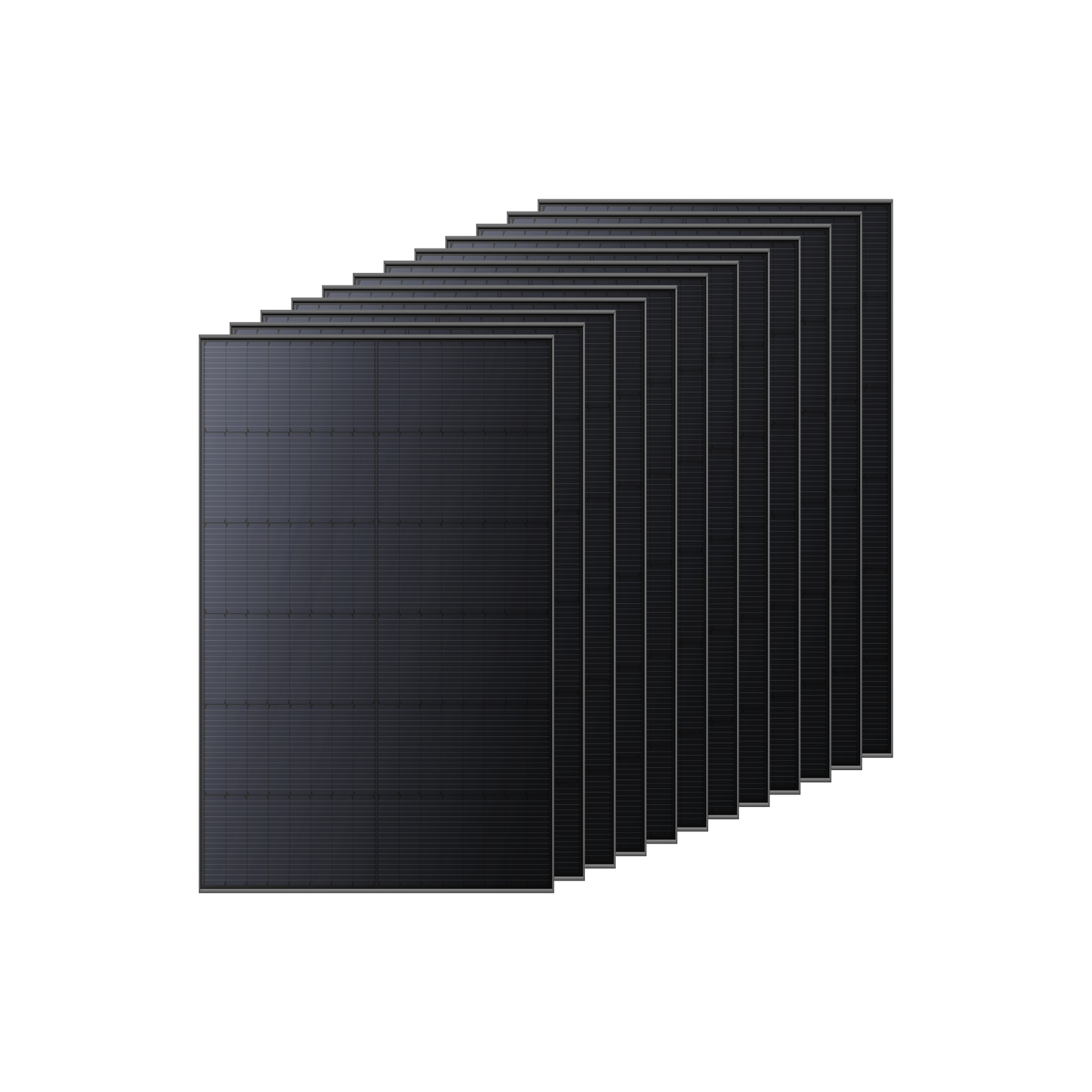 panneaux bifaciaux (Solarbank 4 E5000 Pro)