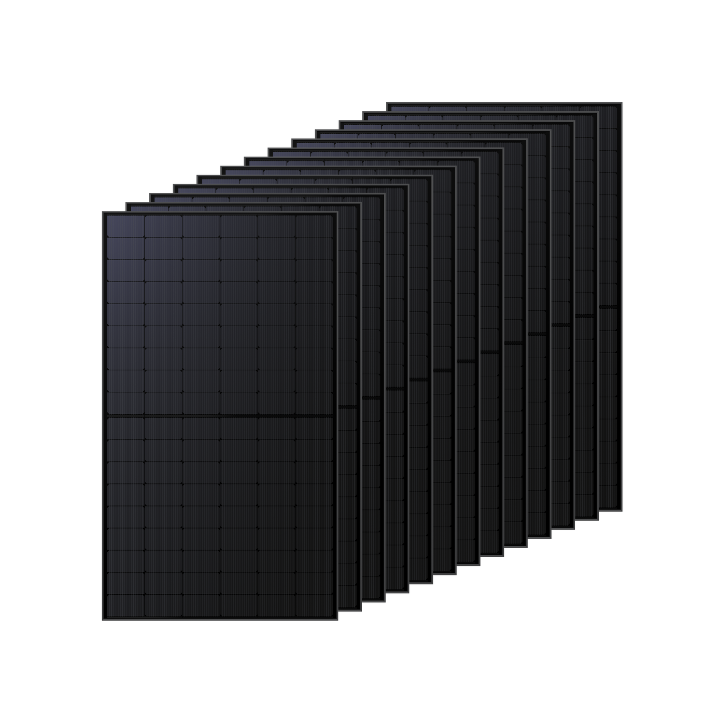 panneaux bifaciaux (Solarbank 4 E5000 Pro)