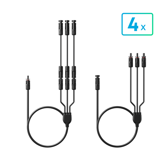 Anker SOLIX câble adaptateur PV 3-en-1 (pour 12 panneaux solaires)