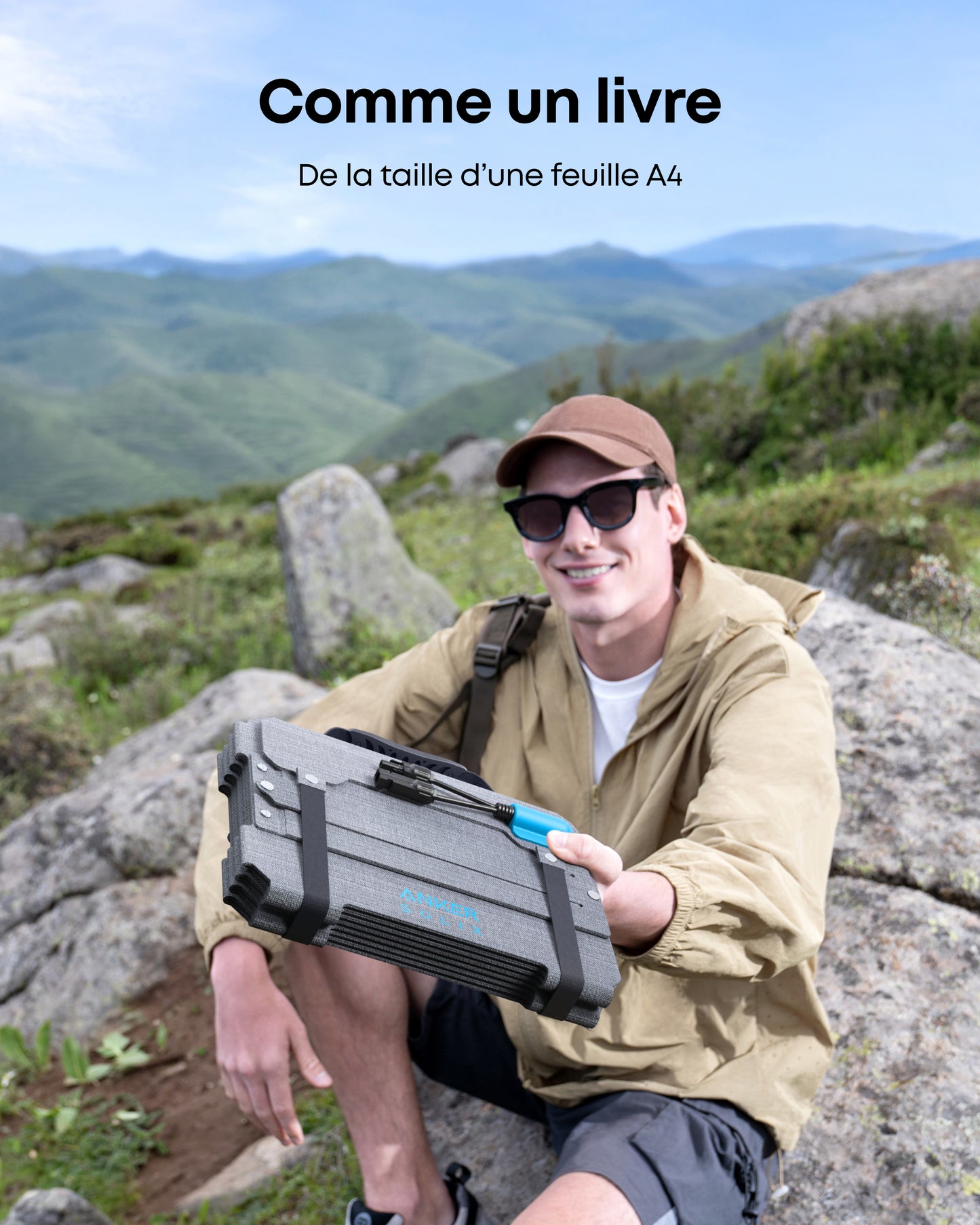 Panneau solaire portable Anker SOLIX PS100X