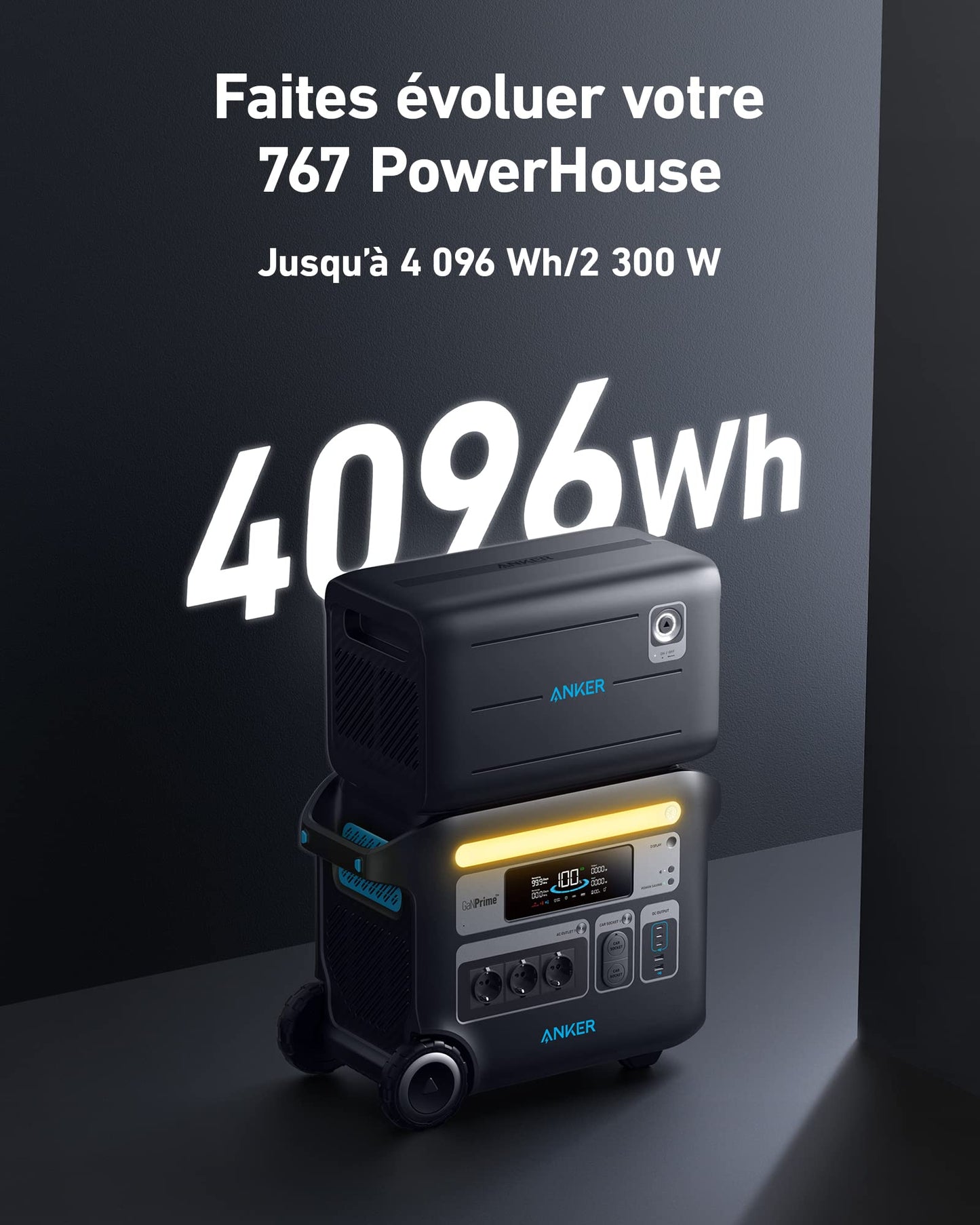 Anker SOLIX BP2000 batterie additionnelle - 2 048 Wh LFP (pour station F2000)