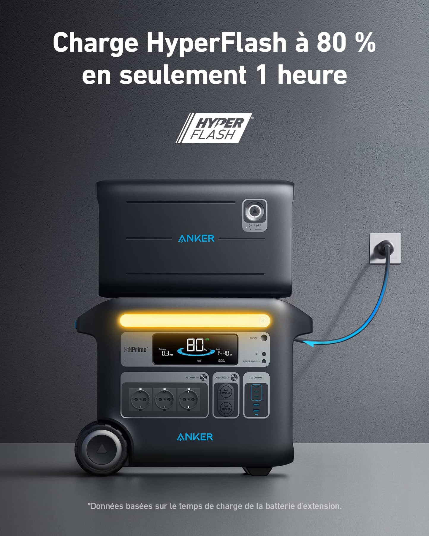 Anker SOLIX BP2000 batterie additionnelle - 2 048 Wh LFP (pour station F2000)