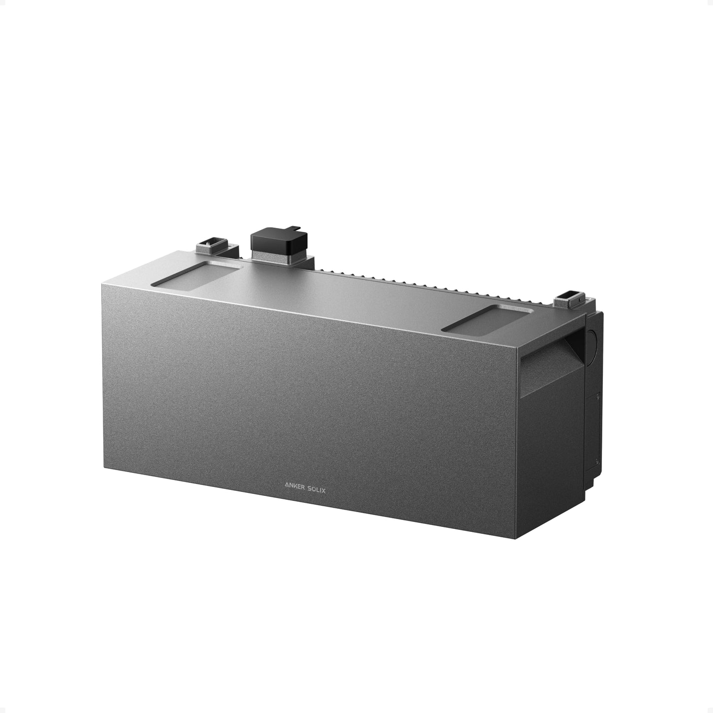 Anker SOLIX BP7000 Batterie d'Extension, 7kWh Stockage Énergie pour Panneau Solaire SolarBank Max AC, 10000 Cycles, Plug & Play, Installation 5 Min, Design Modulaire