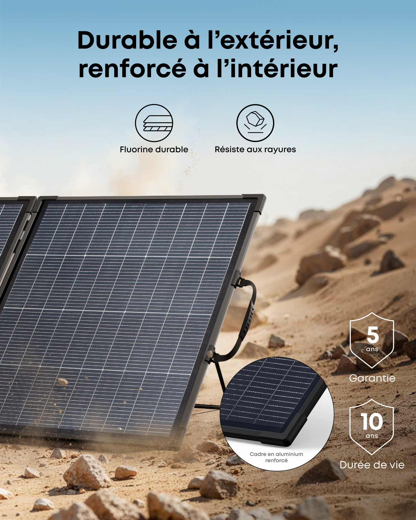 Anker SOLIX PS200 panneau solaire portable bifacial