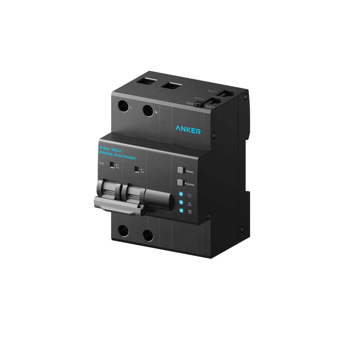 Anker SOLIX Commutateur automatique de secours (63 A, monophasé)