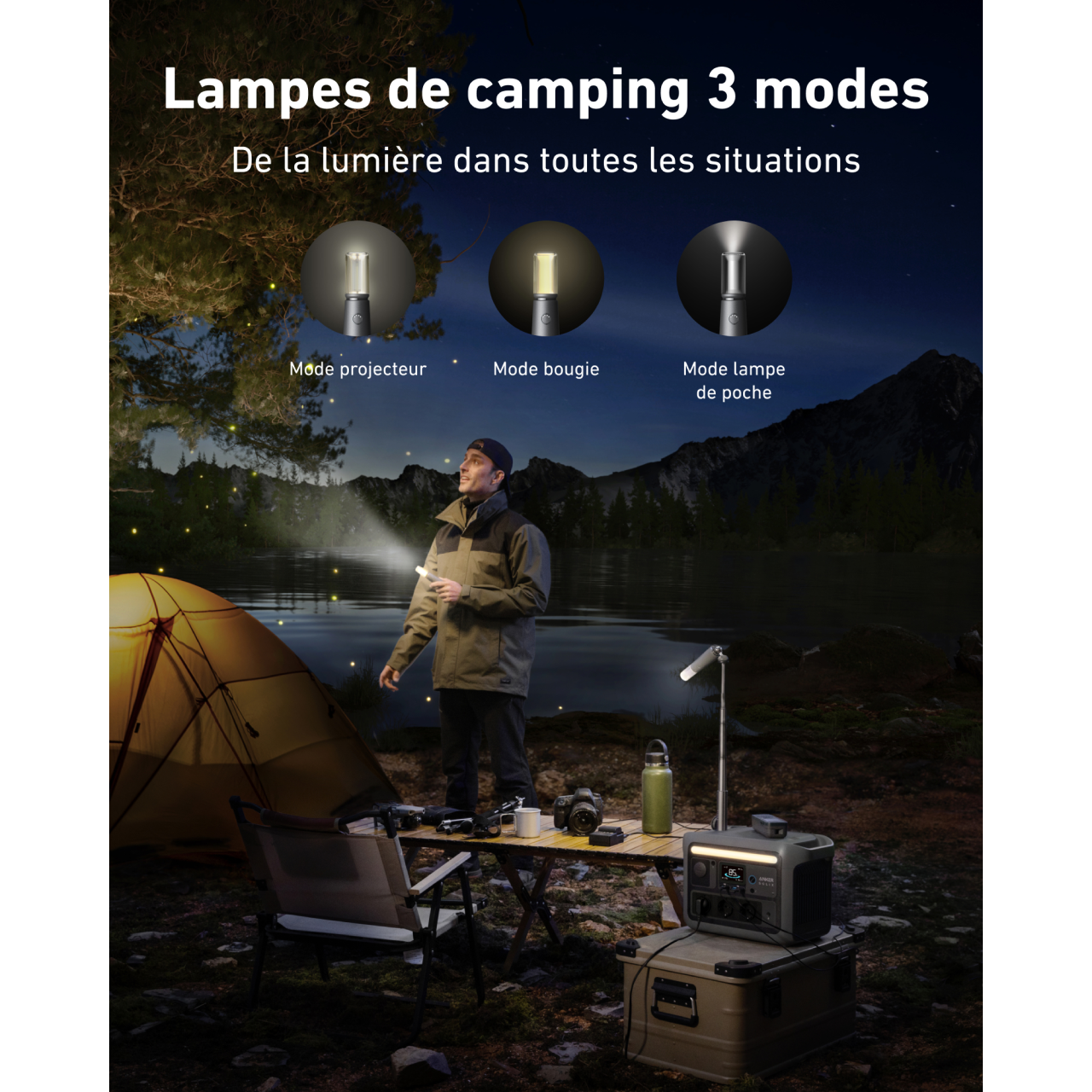 Anker SOLIX C800 Plus station électrique portable - 768 Wh | 1 200 W