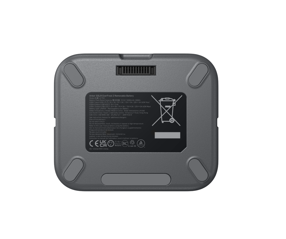 Anker SOLIX EverFrost 2 batterie amovible, pour glacière portable 40 L et 58 L