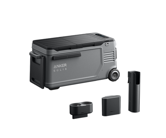Anker SOLIX EverFrost 2 (58 L), glacière électrique portable avec kit road trip