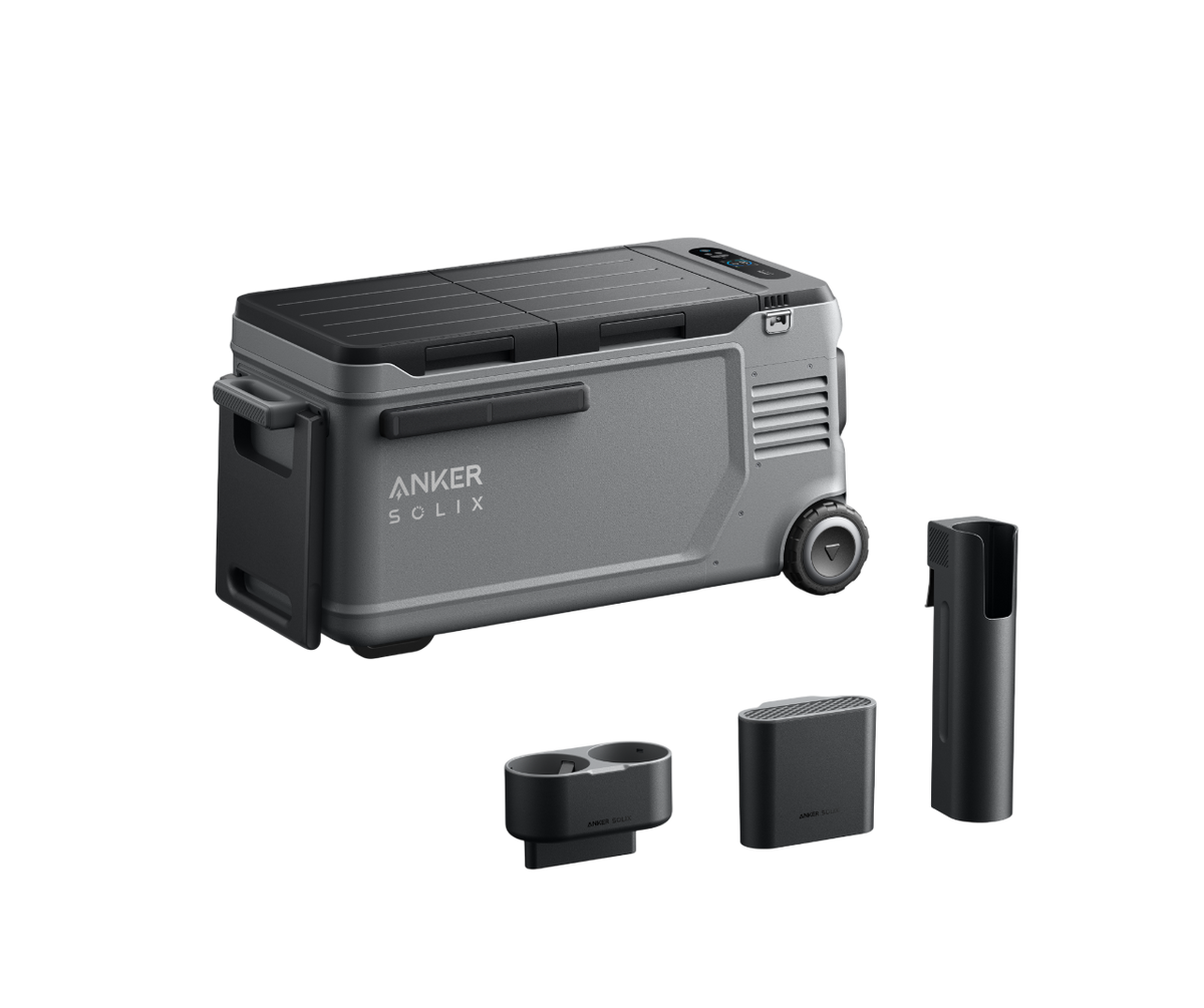 Anker SOLIX EverFrost 2 (58 L), glacière électrique portable avec kit road trip