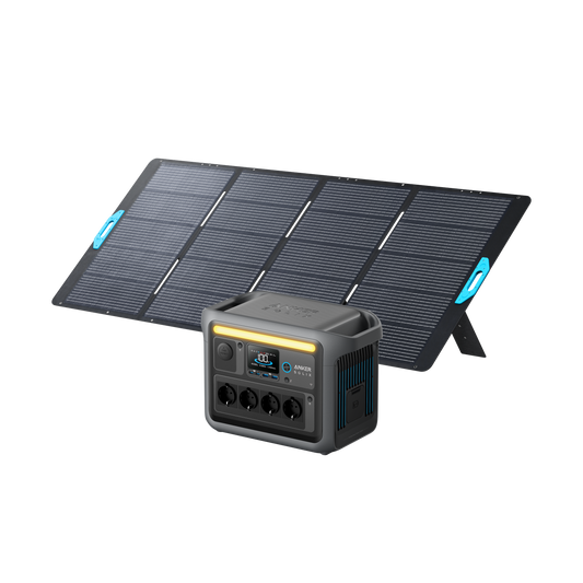 C1000 générateur solaire + panneau solaire 400W - Anker SOLIX FR