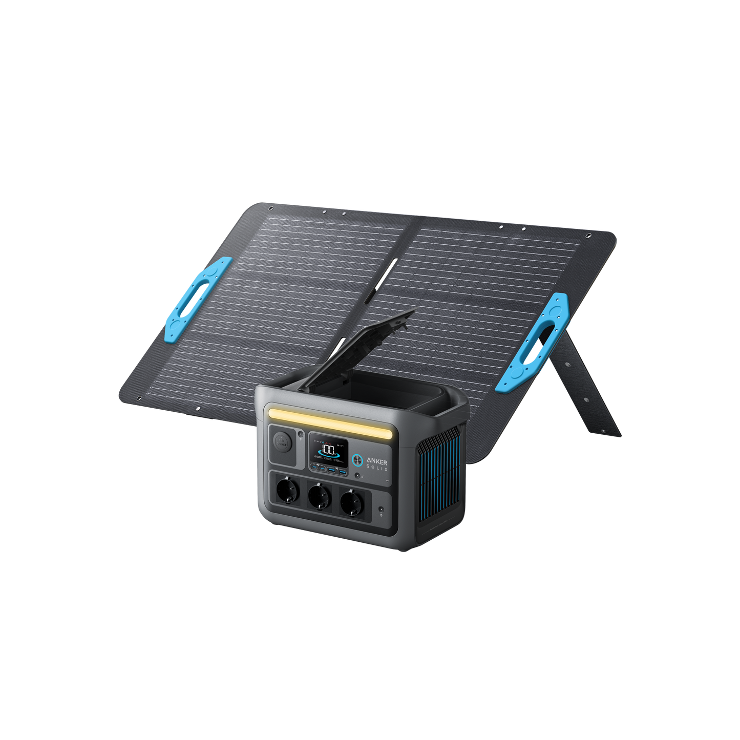 Anker SOLIX C800 générateur solaire + panneau solaire 100 W
