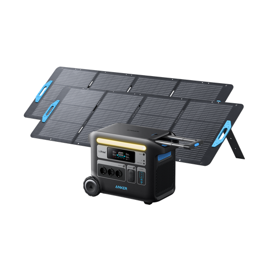 Anker SOLIX F2000 générateur solaire + 2 panneaux solaires 200 W