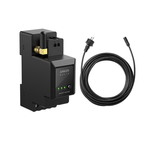 Anker SOLIX compteur intelligent + Câble de connexion MI vers Schuko (15 m)