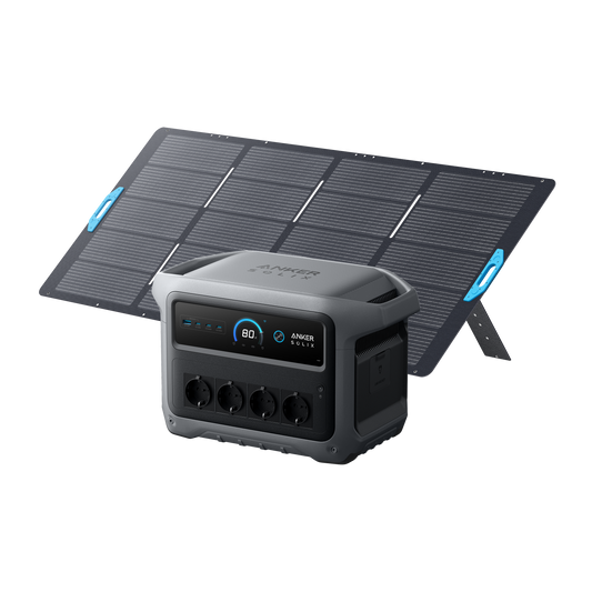 Station électrique portable Anker SOLIX C1000 Gen 2 et panneau solaire 400 W